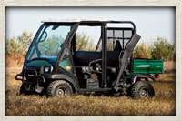 Utility vehicle offered as an amenity to hunters